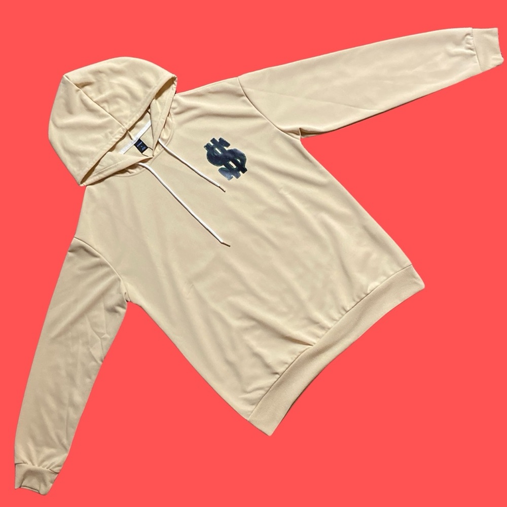 ROMWE Men “Street Life Cartoon Print” Pullover Drawstring Hoodie